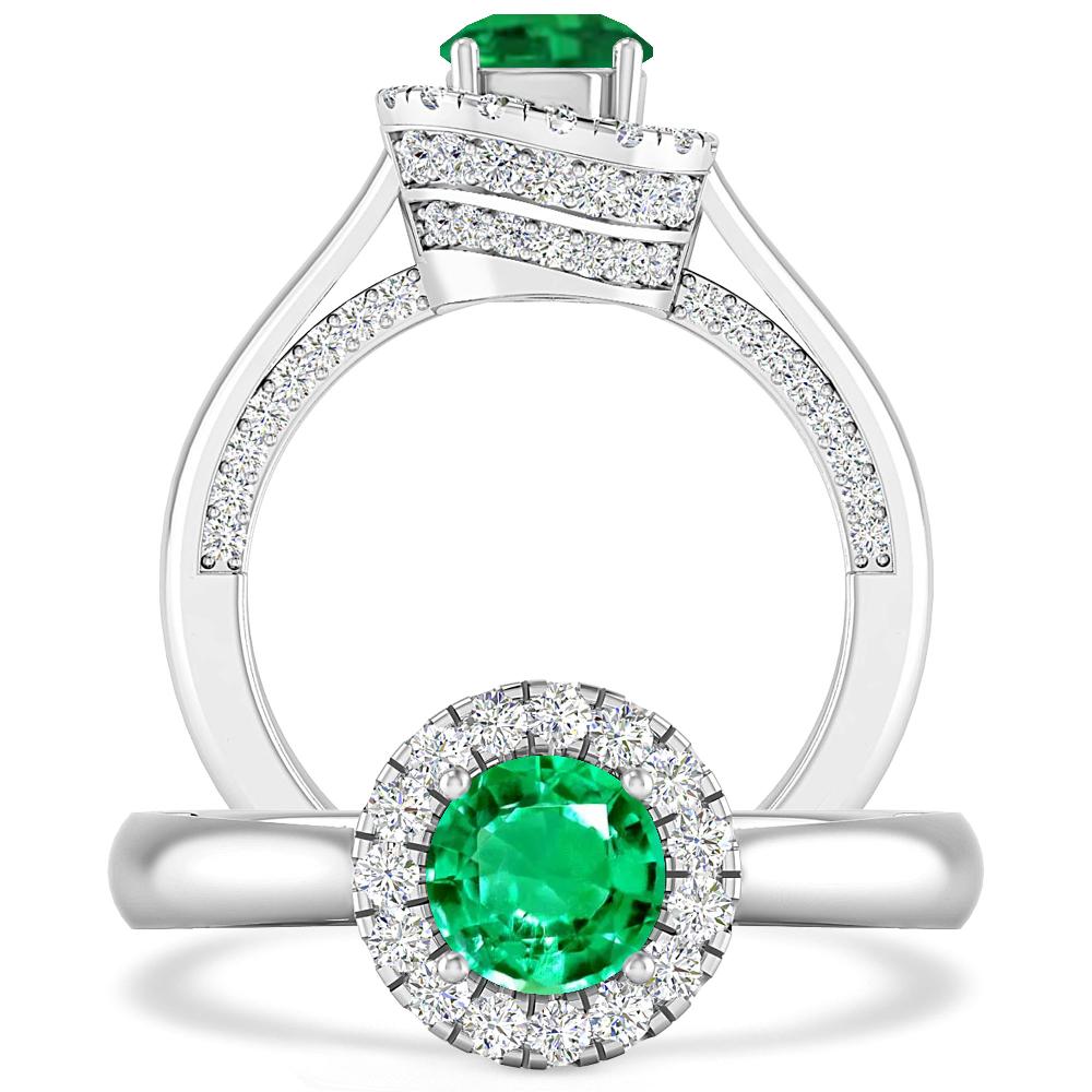 White Gold - Emerald