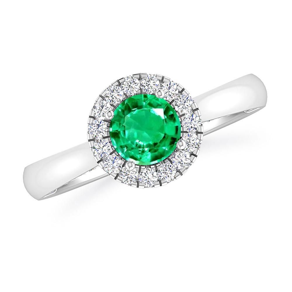 White Gold - Emerald