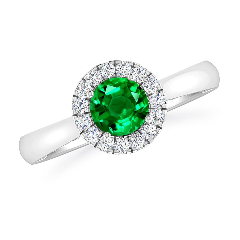 White Gold - Emerald