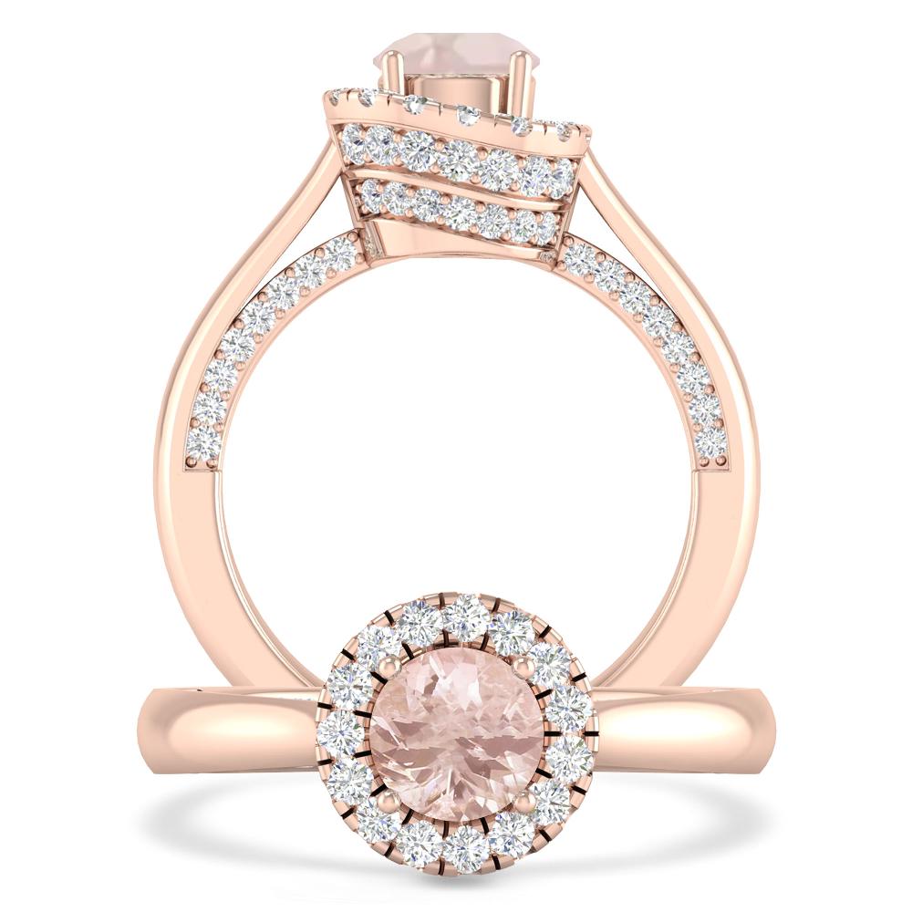 Rose Gold - Morganite