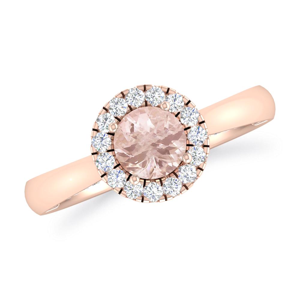 Rose Gold - Morganite