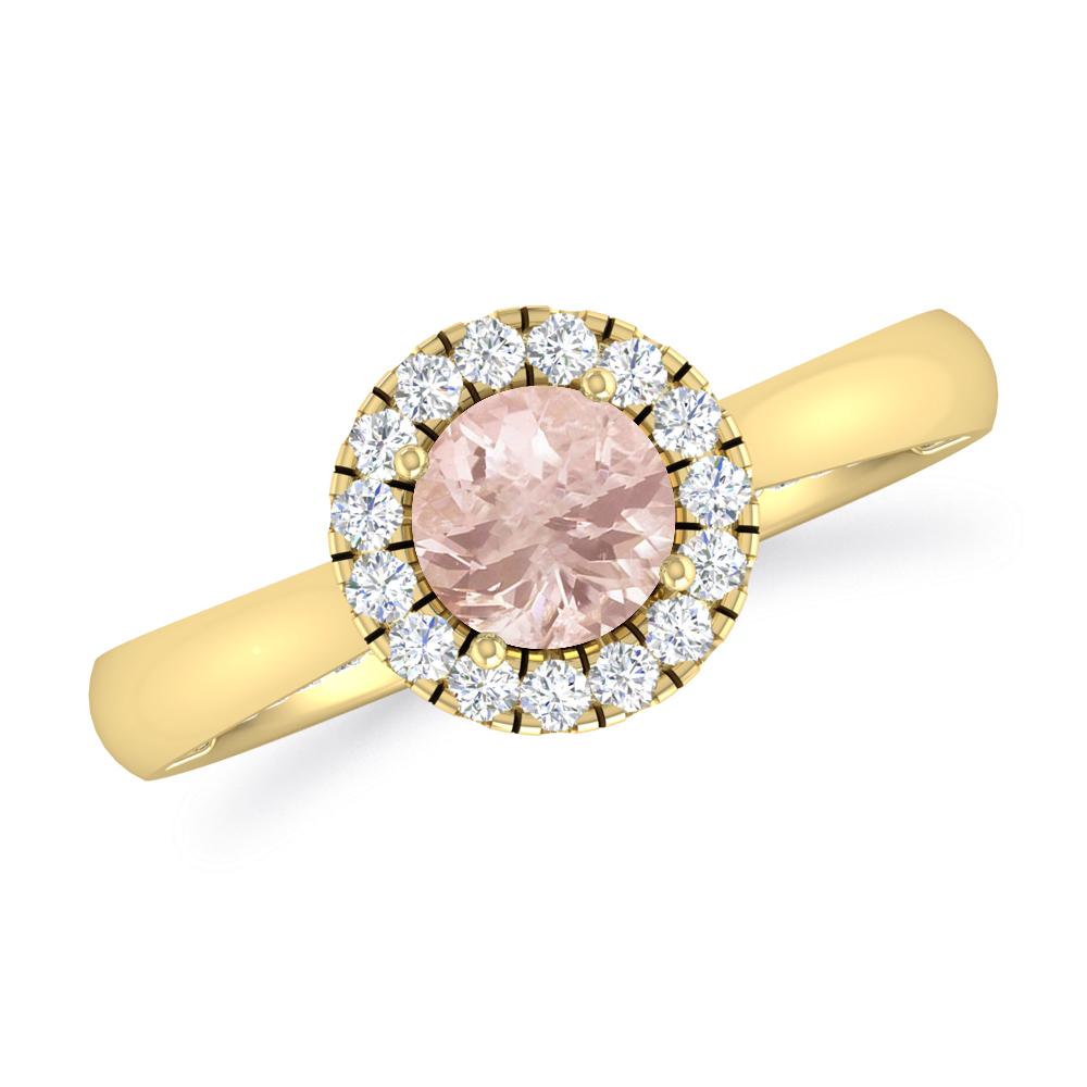 Yellow Gold - Morganite