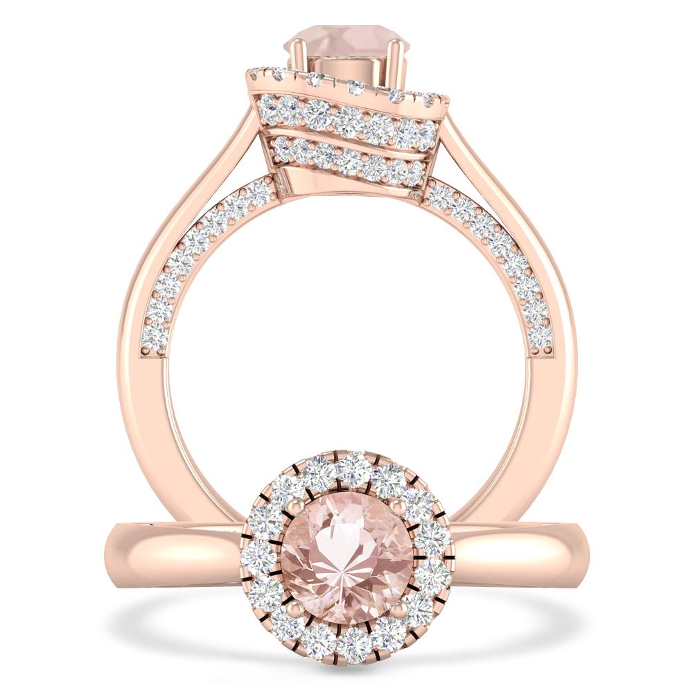 Rose Gold - Morganite