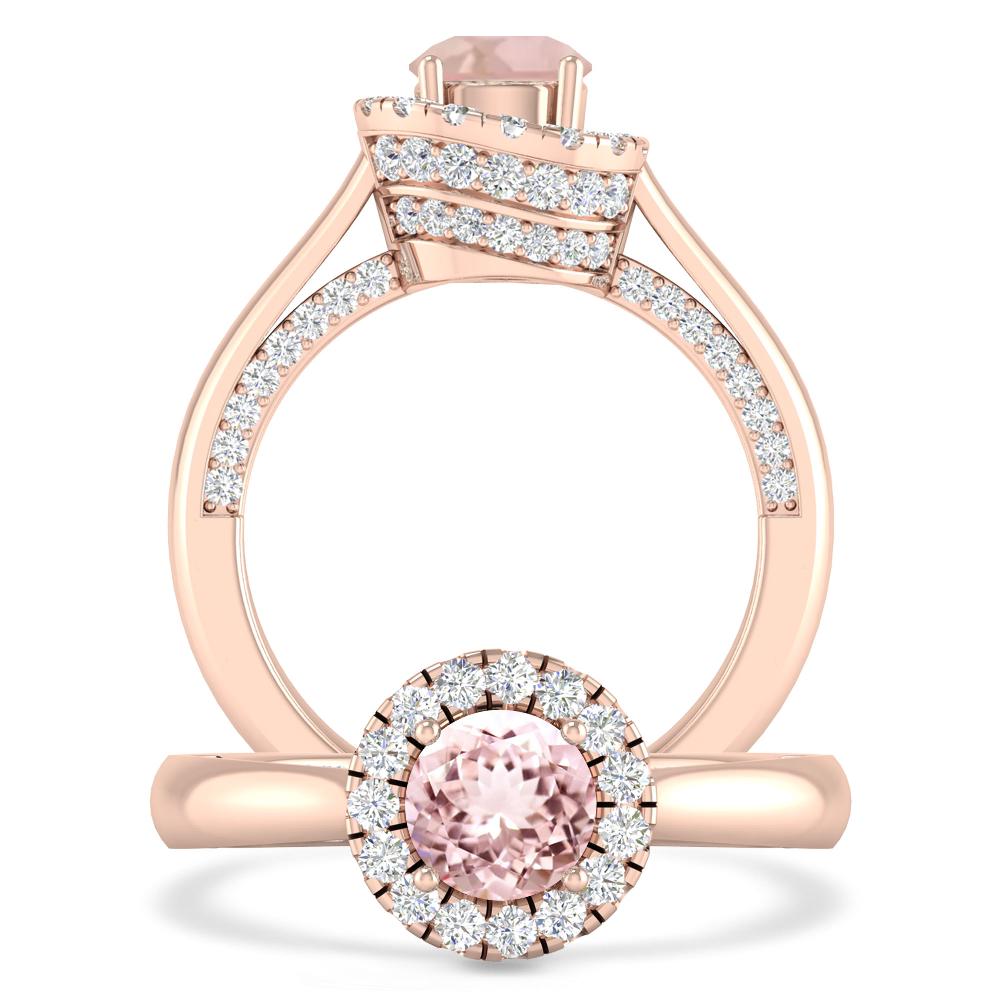 Rose Gold - Morganite