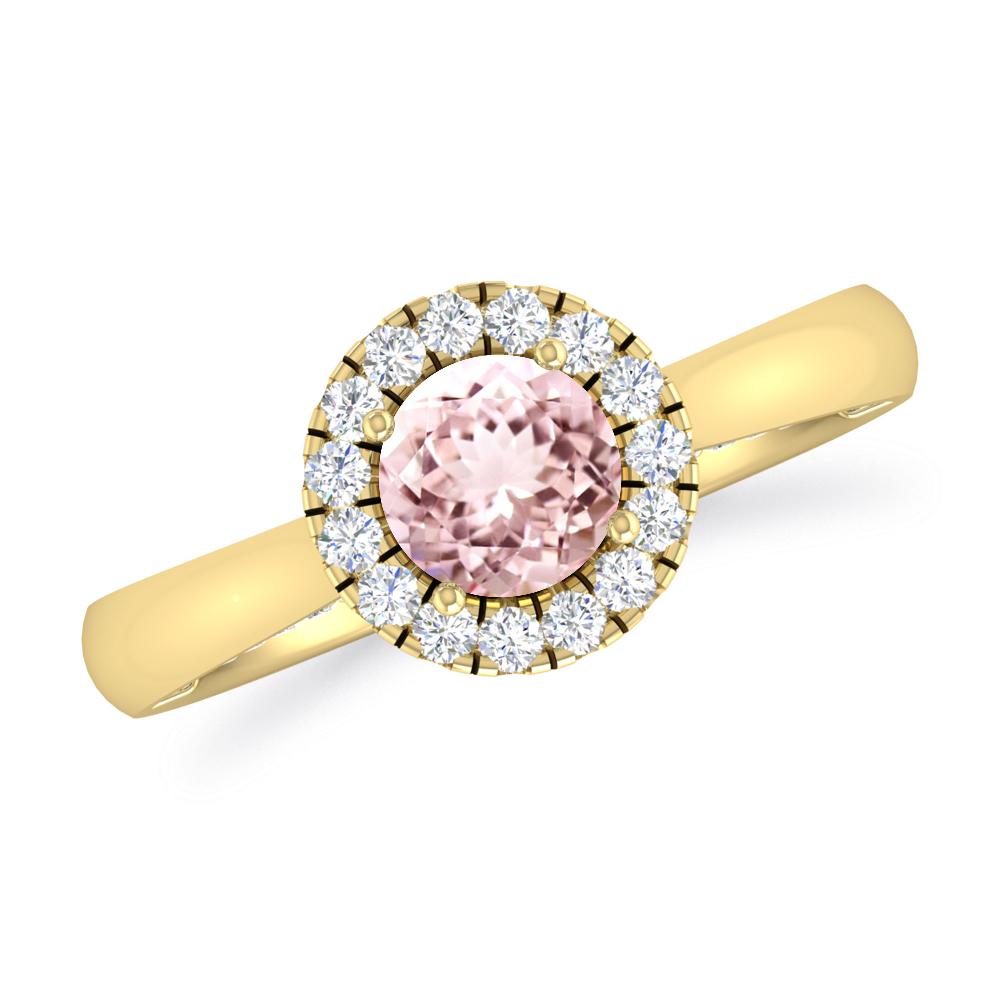 Yellow Gold - Morganite