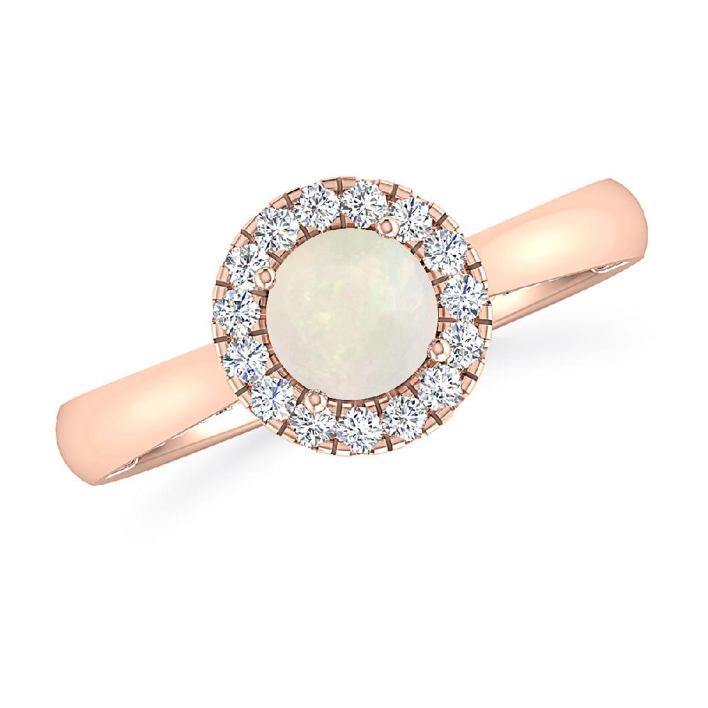 Rose Gold - Opal