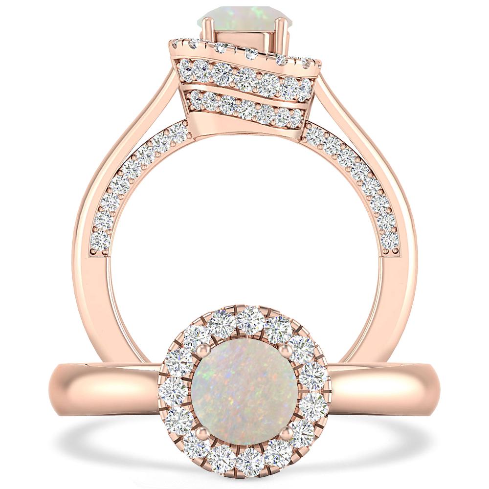 Rose Gold - Opal