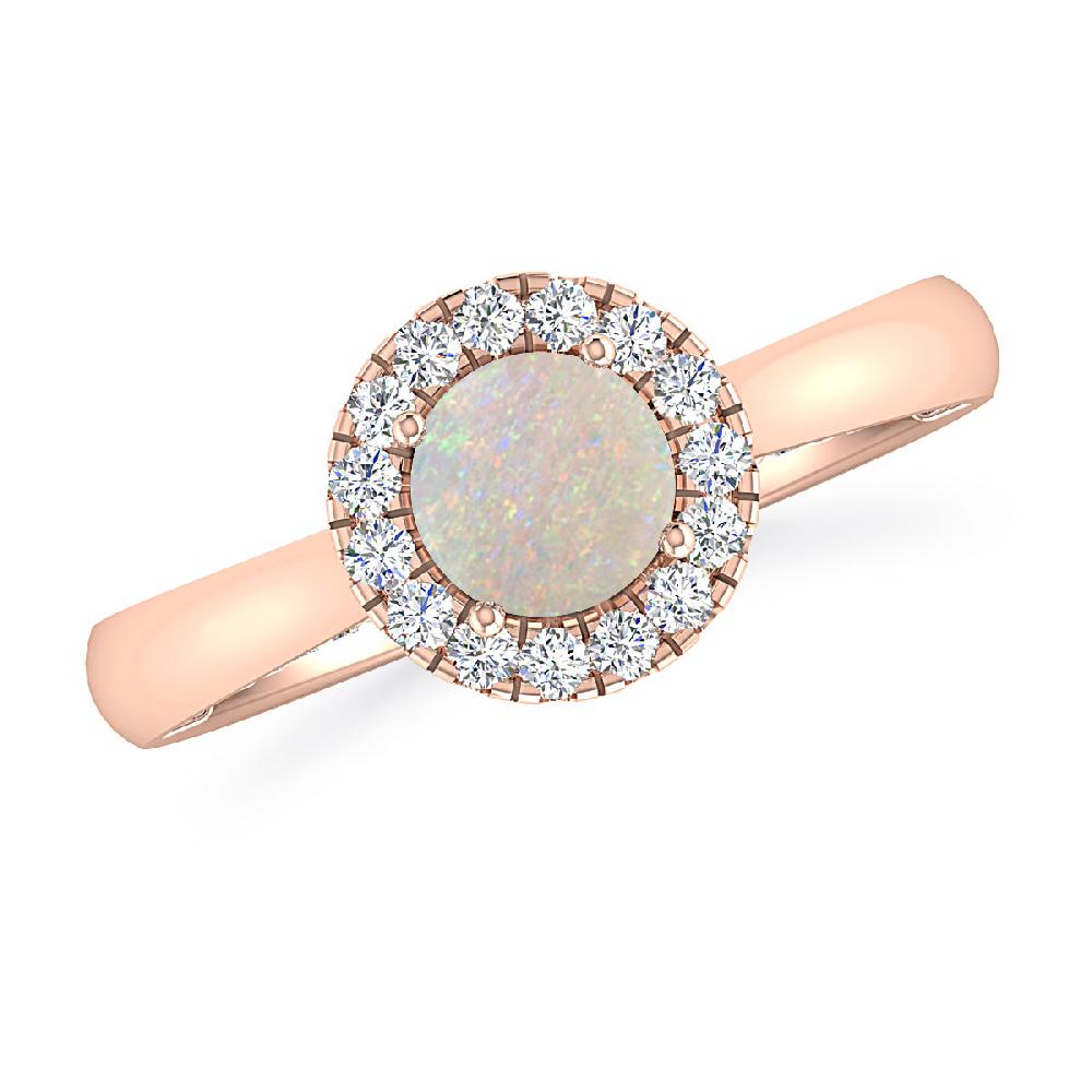 Rose Gold - Opal