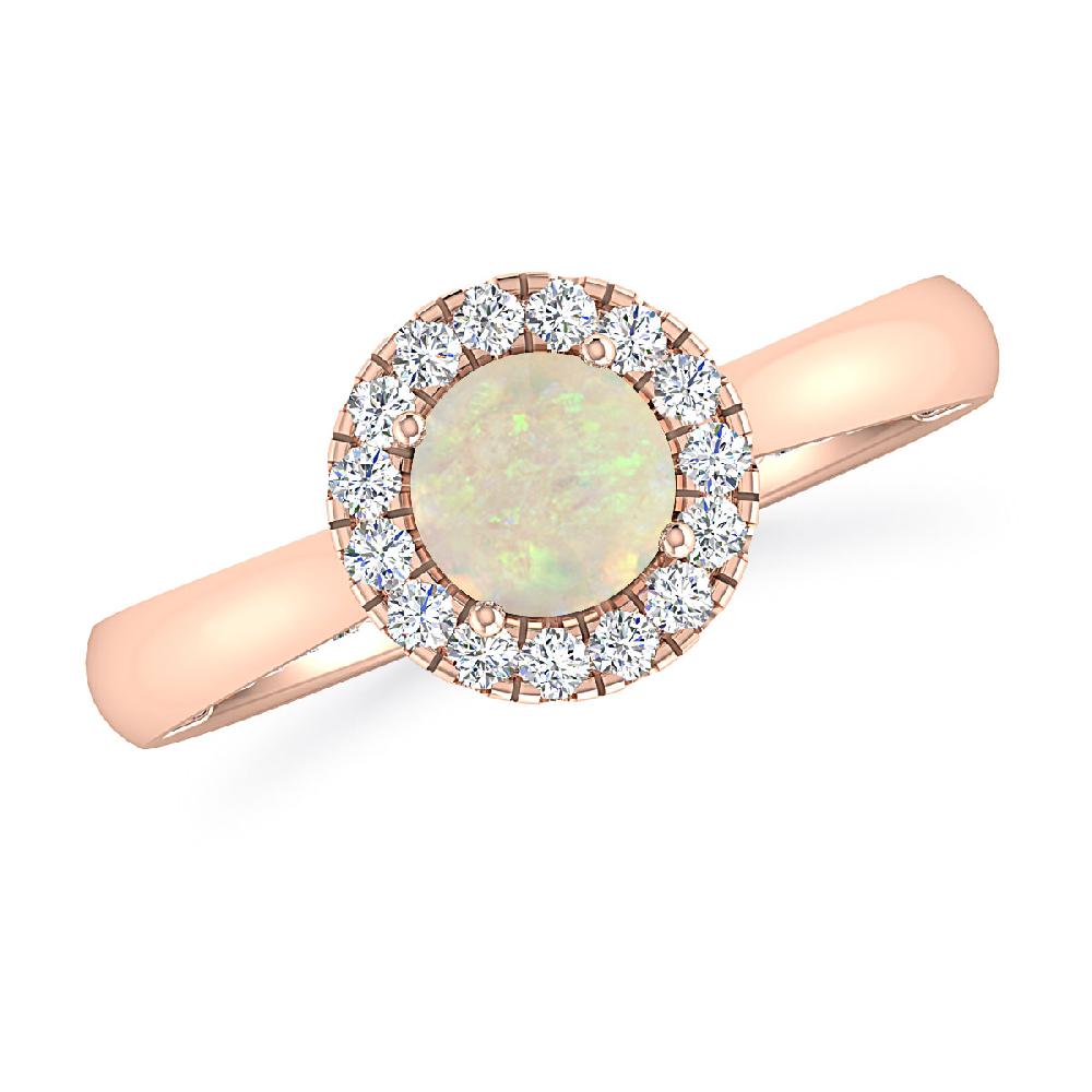 Rose Gold - Opal