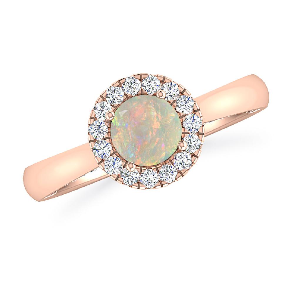 Rose Gold - Opal