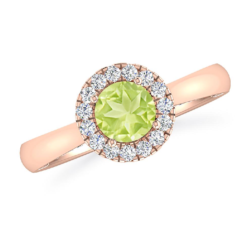 Rose Gold - Peridot