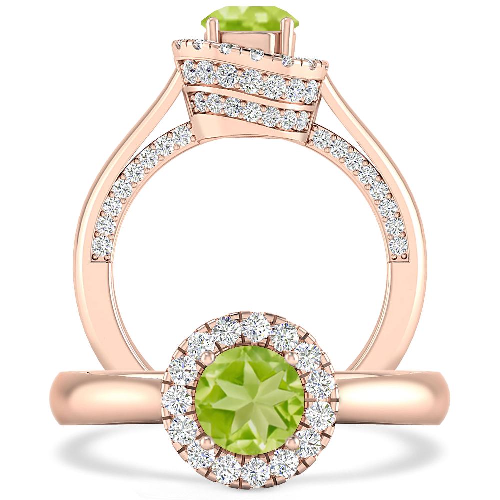 Rose Gold - Peridot