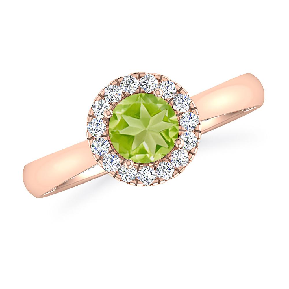 Rose Gold - Peridot