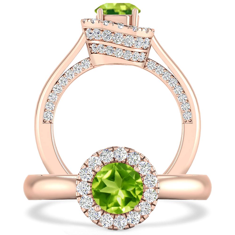 Rose Gold - Peridot