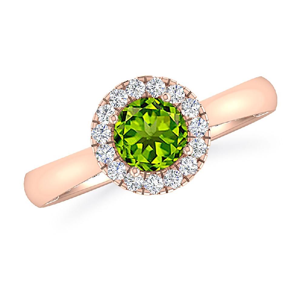 Rose Gold - Peridot