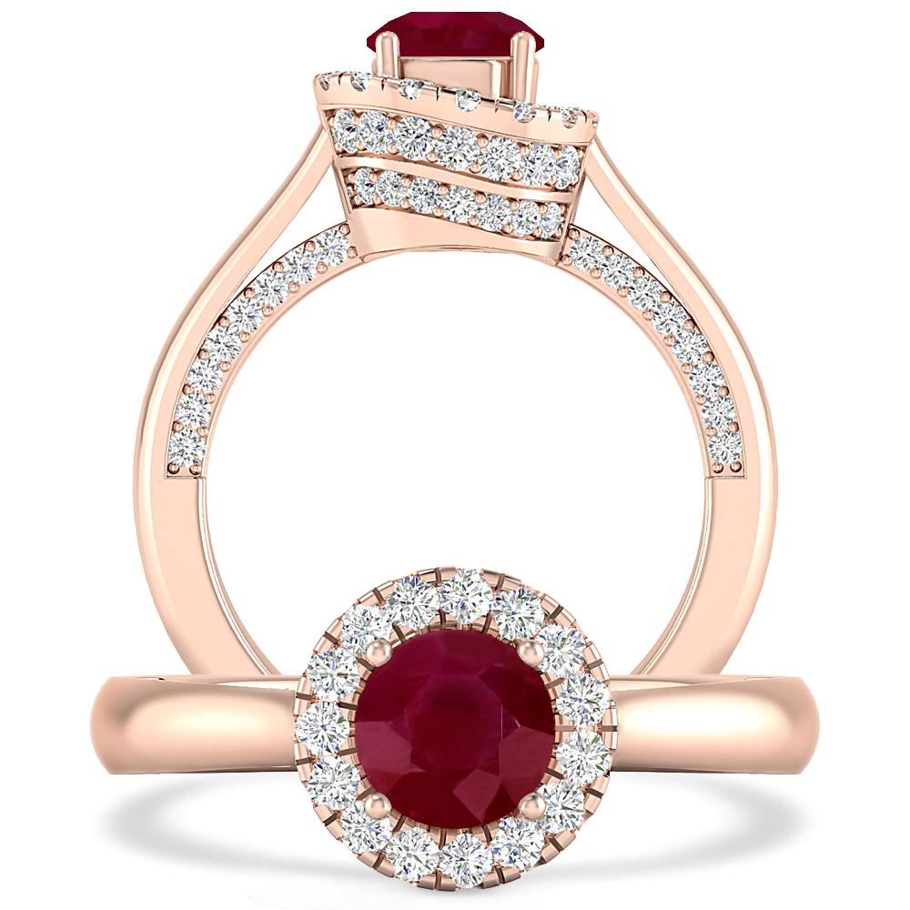 Rose Gold - Ruby