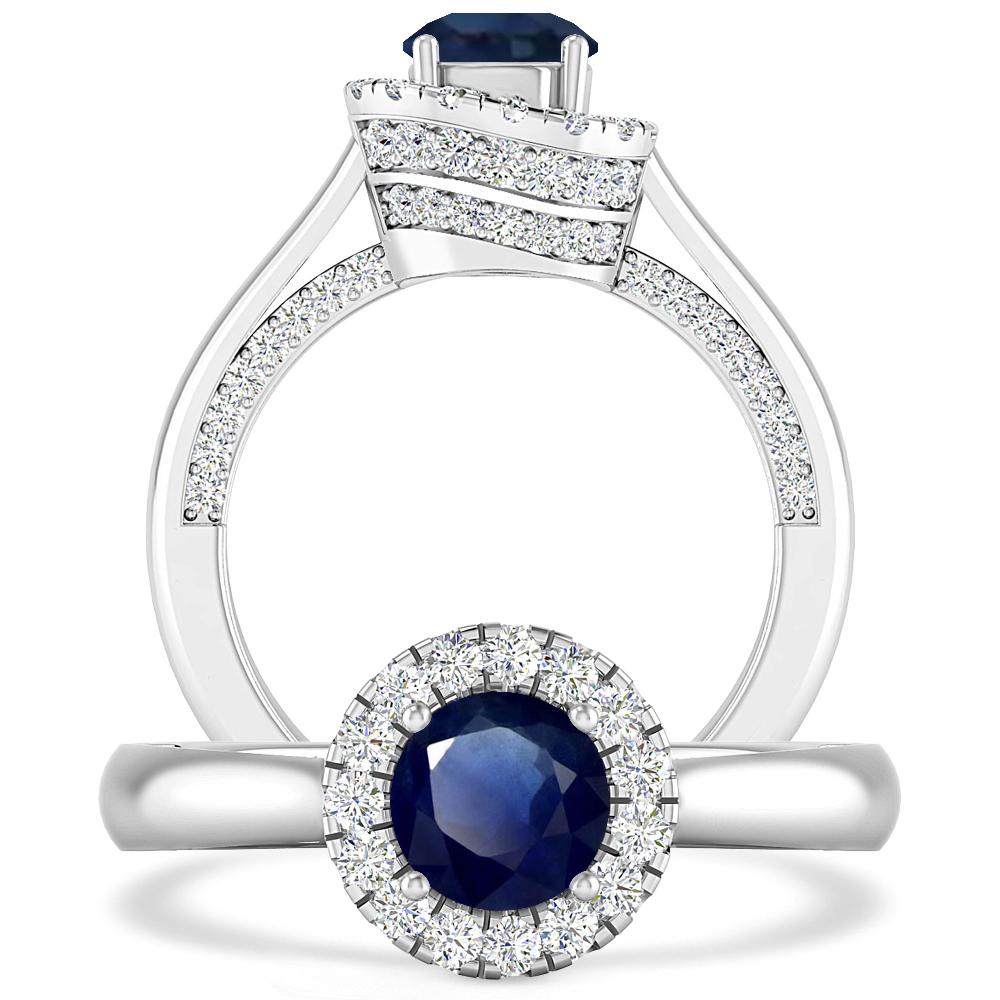 White Gold - Sapphire