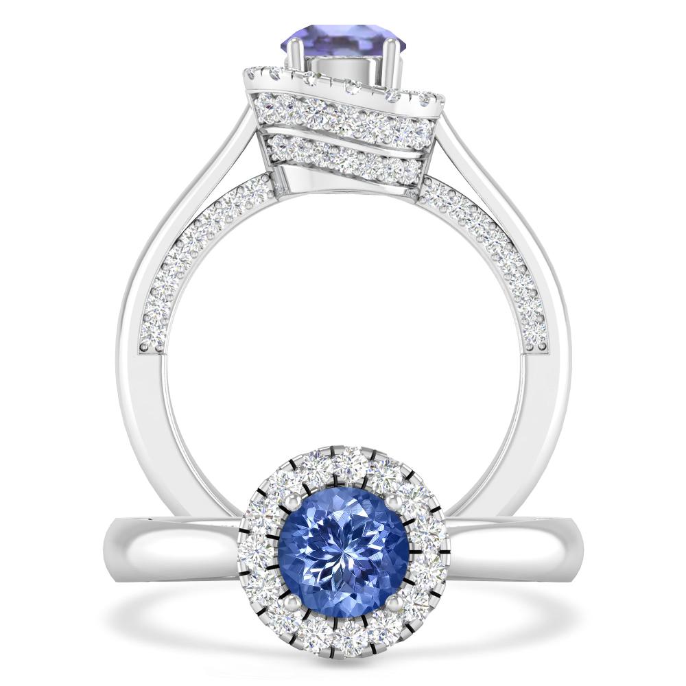 White Gold - Tanzanite