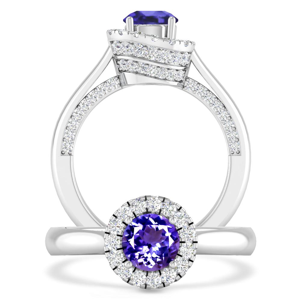 White Gold - Tanzanite