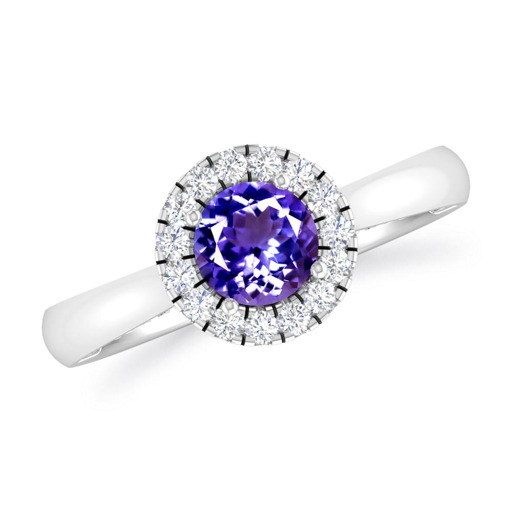 White Gold - Tanzanite