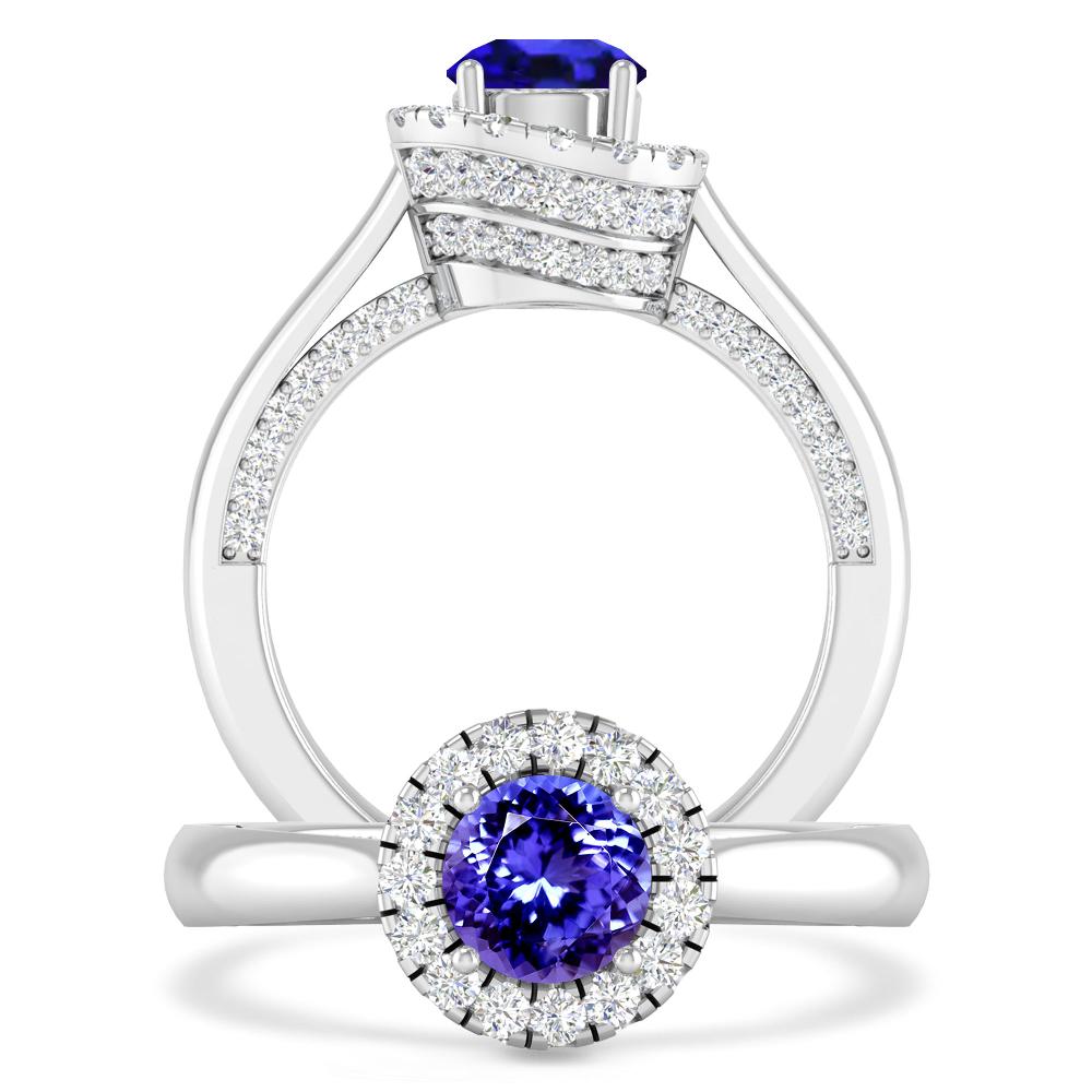 White Gold - Tanzanite