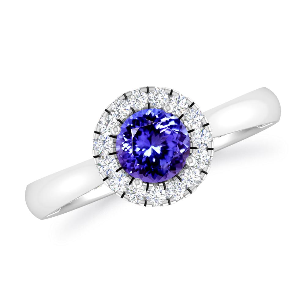 White Gold - Tanzanite