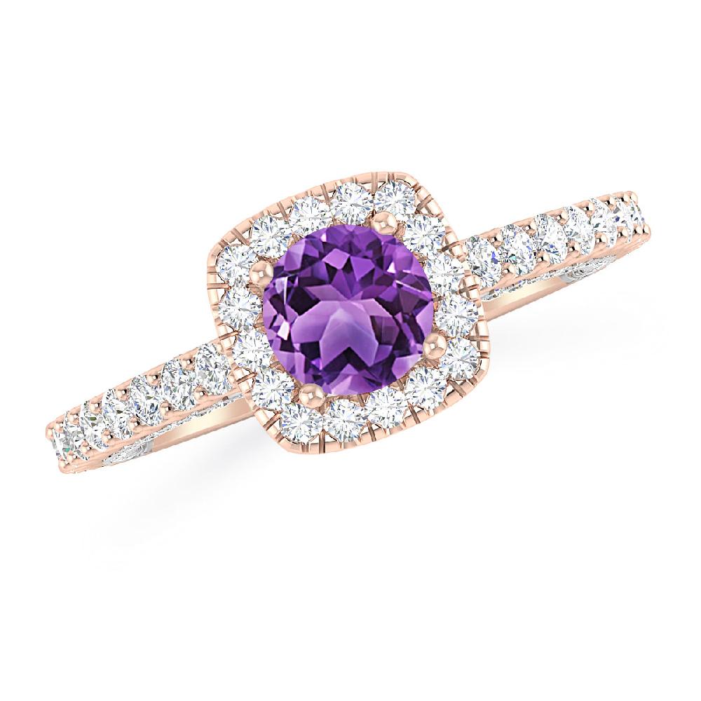 Rose Gold - Amethyst