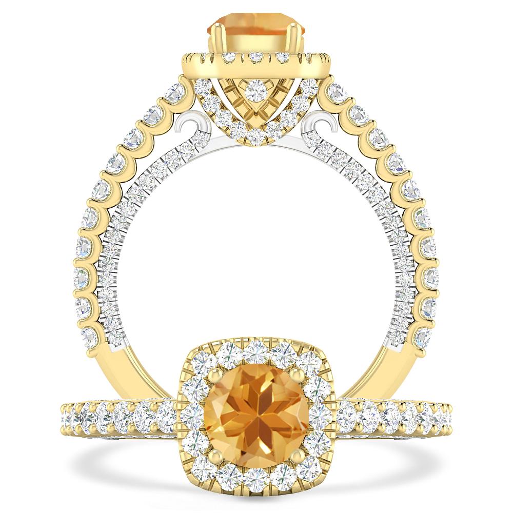 Yellow Gold - Citrine