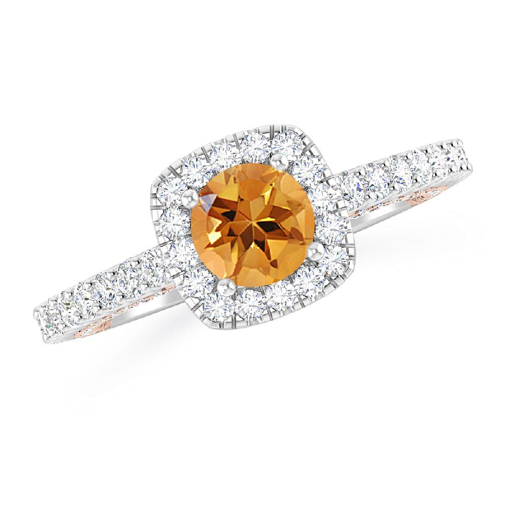 White Gold - Citrine