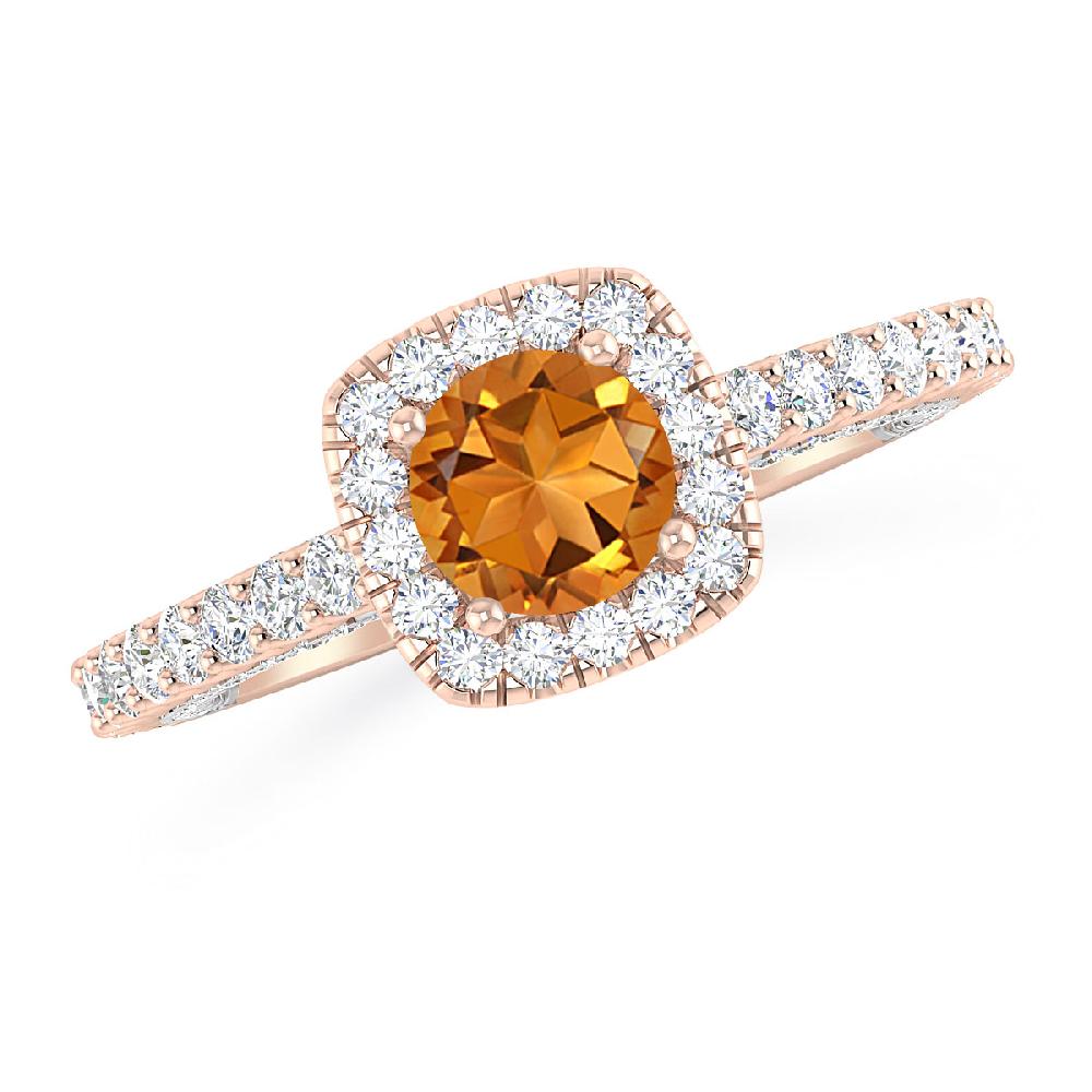 Rose Gold - Citrine