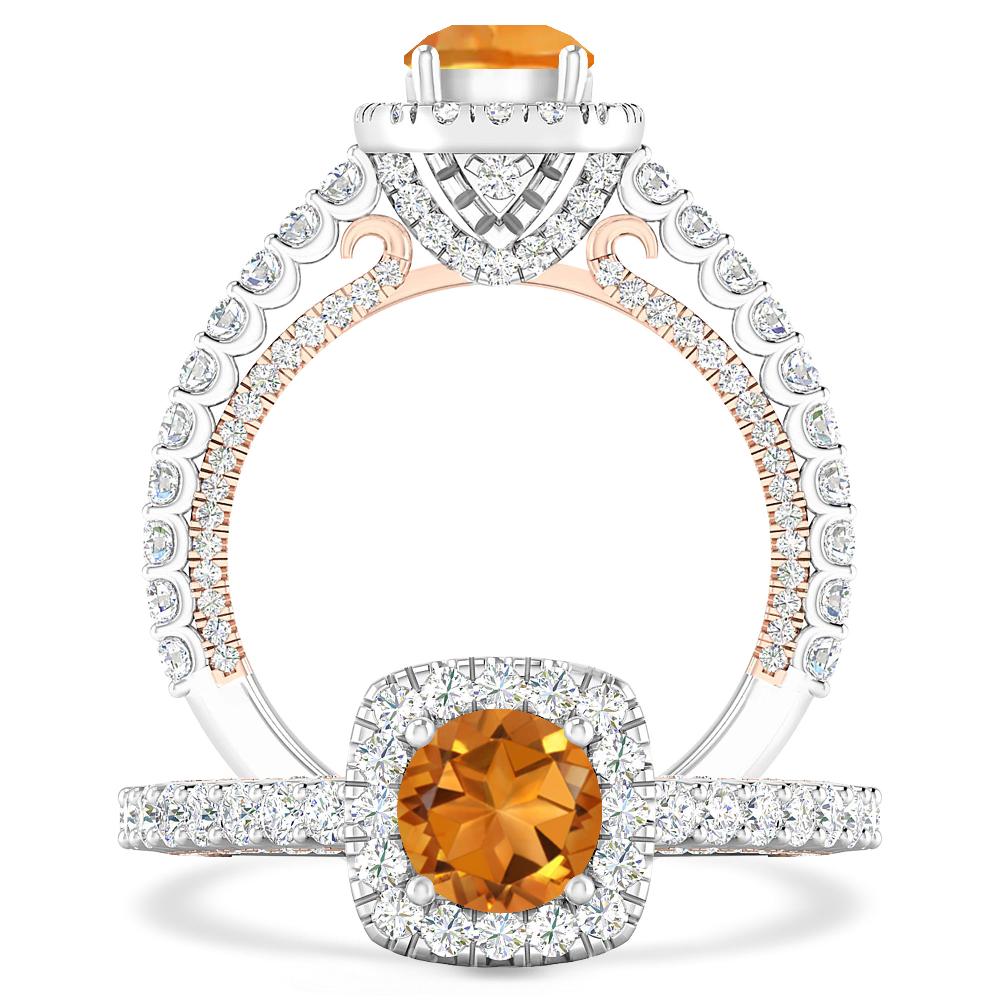 White Gold - Citrine