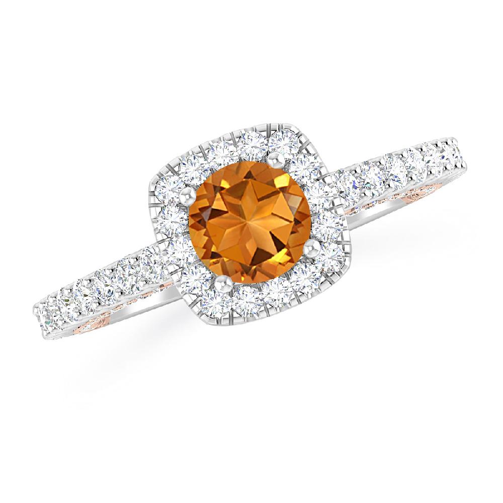 White Gold - Citrine