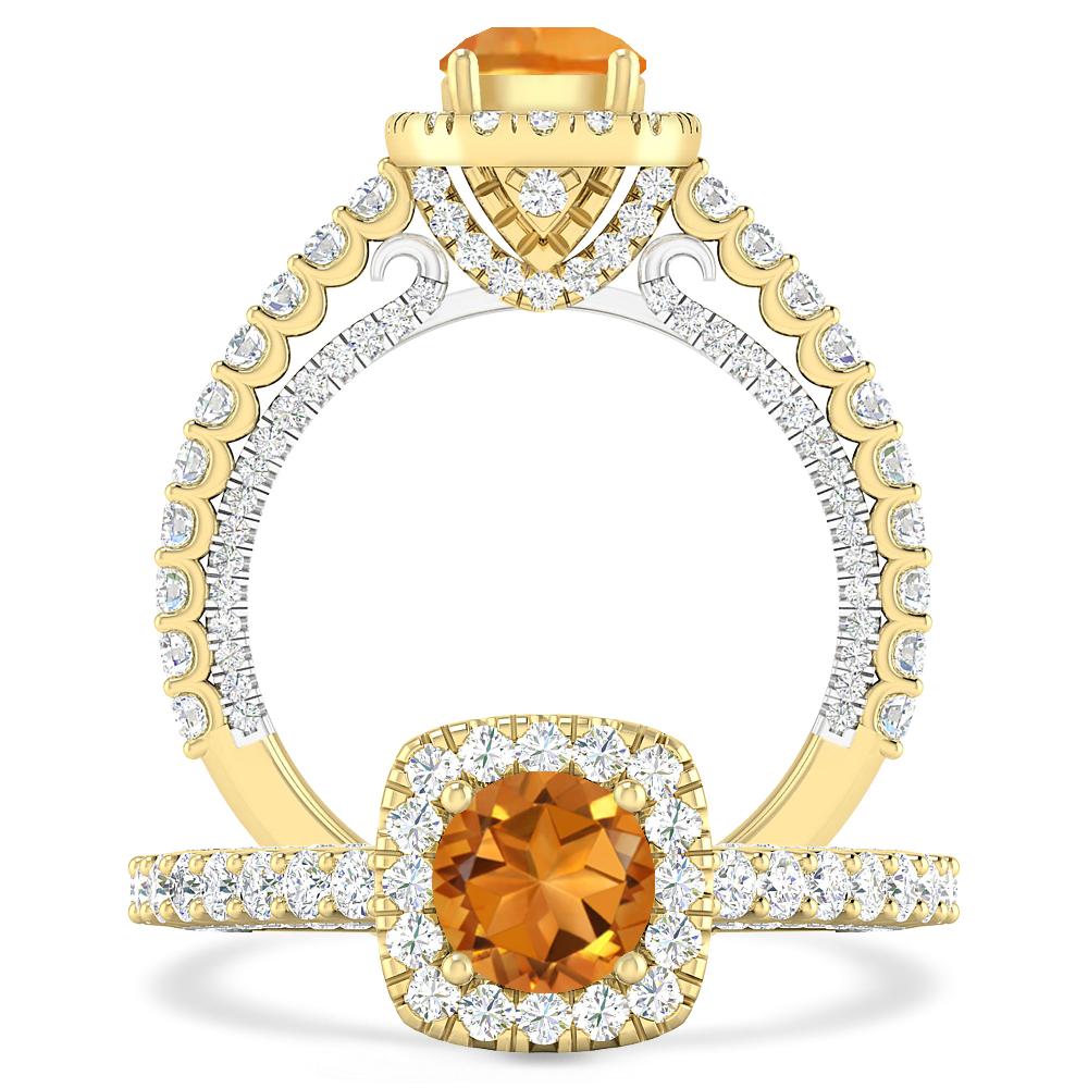 Yellow Gold - Citrine