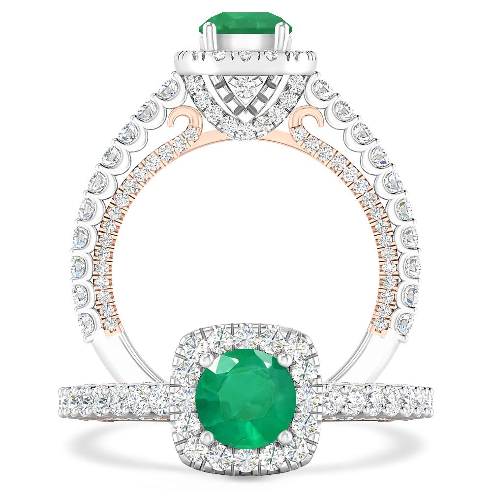 White Gold - Emerald