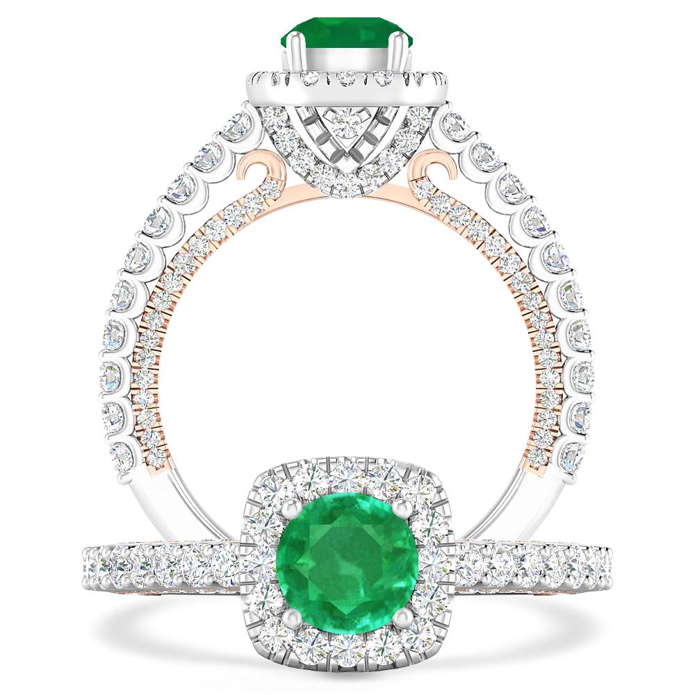 White Gold - Emerald