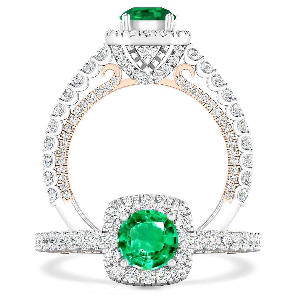 White Gold - Emerald