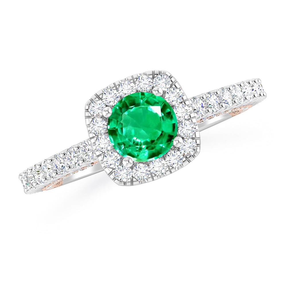 White Gold - Emerald