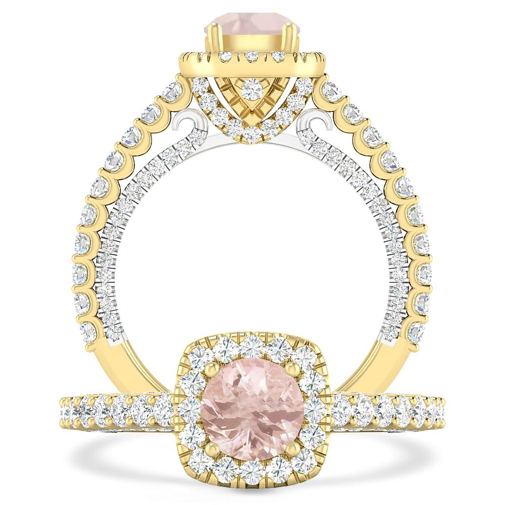 Yellow Gold - Morganite