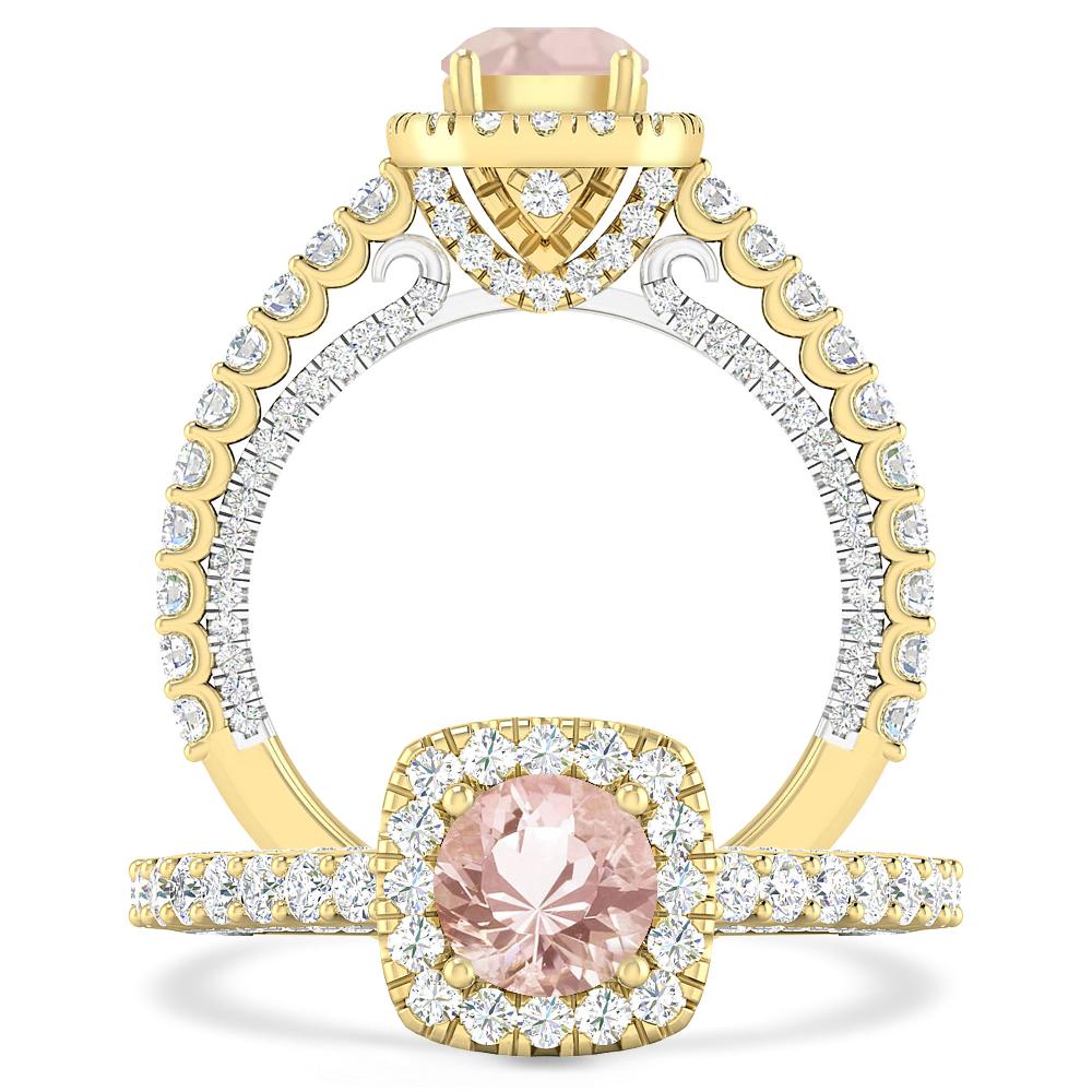 Yellow Gold - Morganite