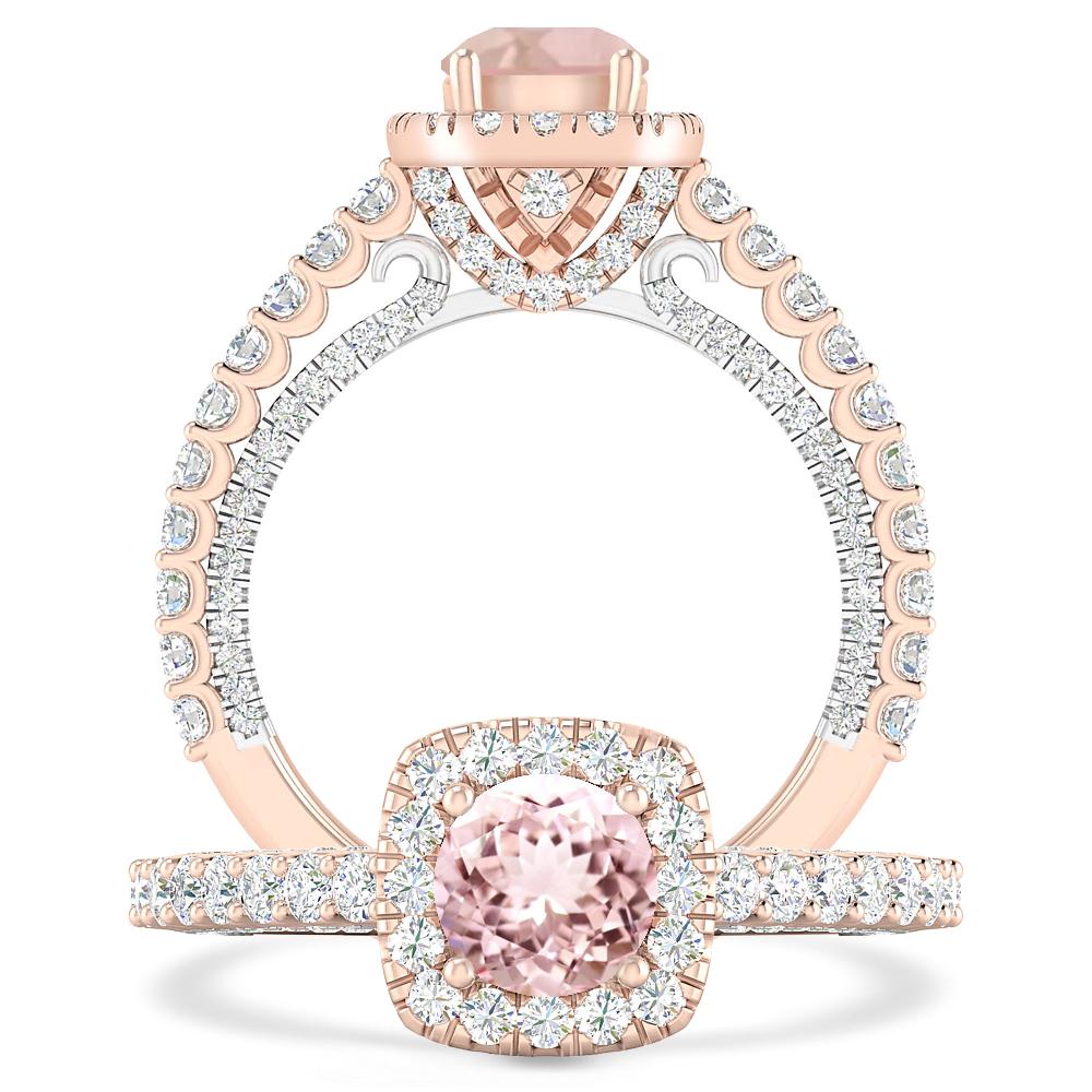 Rose Gold - Morganite