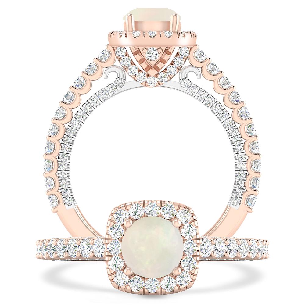 Rose Gold - Opal