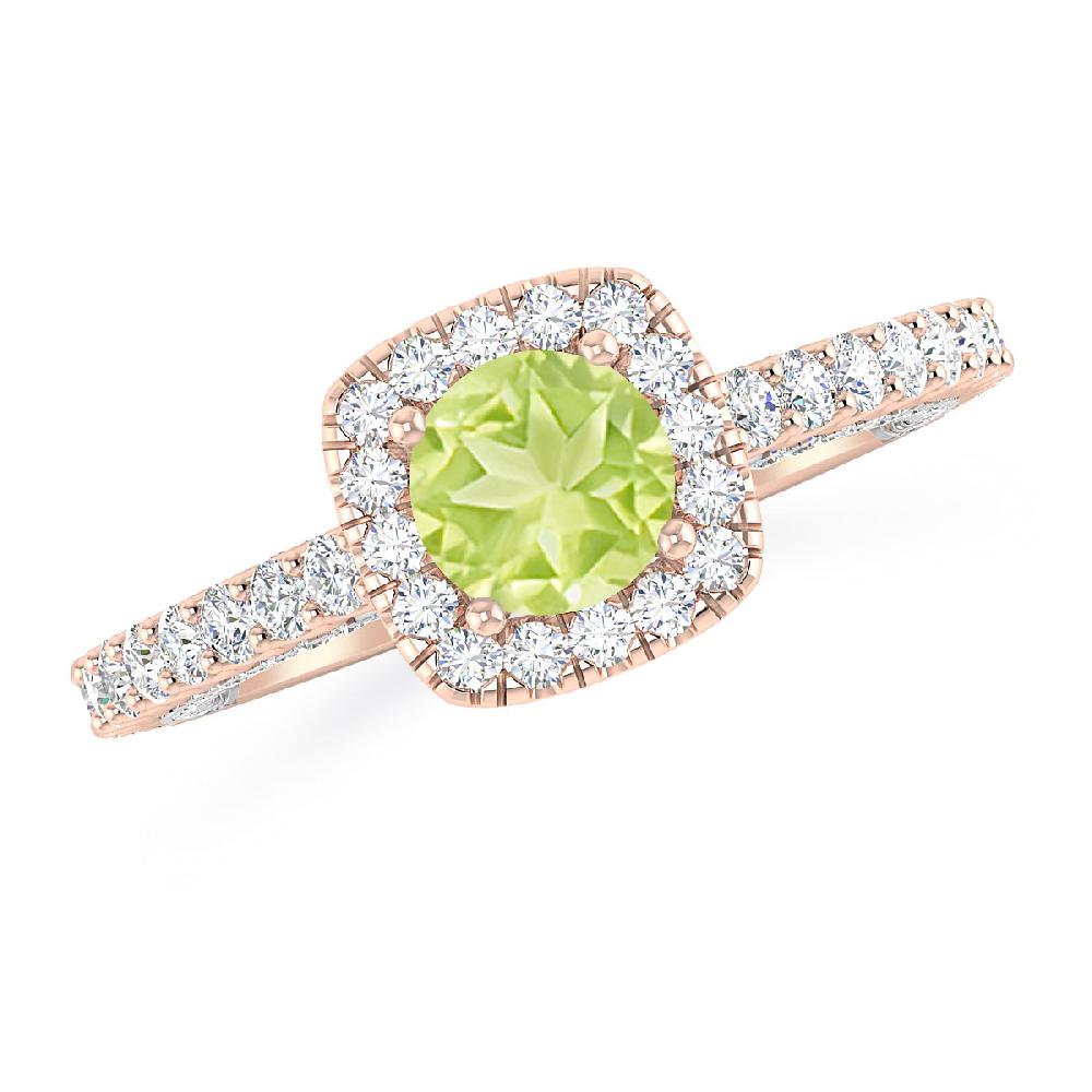 Rose Gold - Peridot