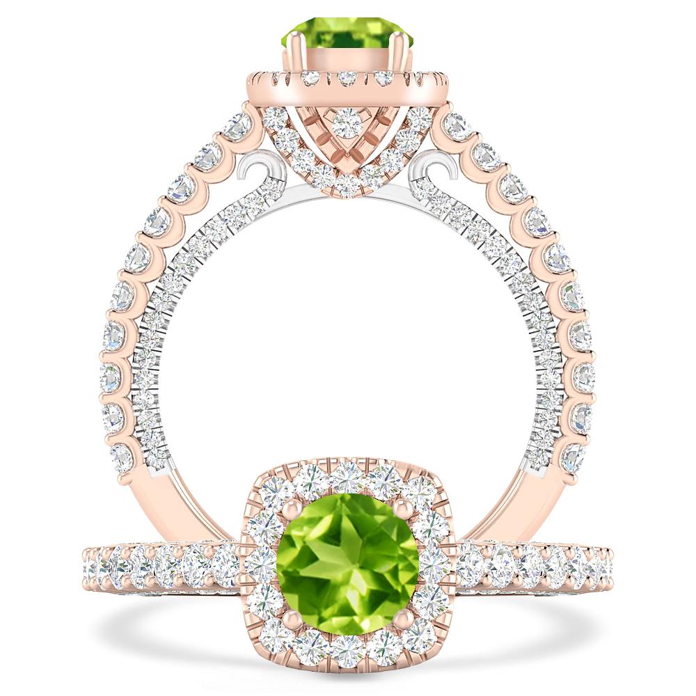 Rose Gold - Peridot