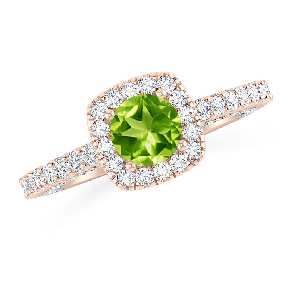 Rose Gold - Peridot