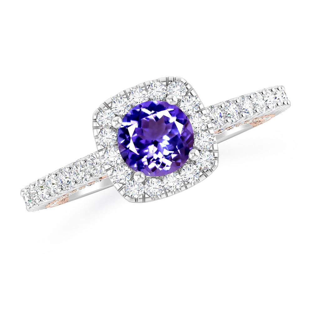 White Gold - Tanzanite