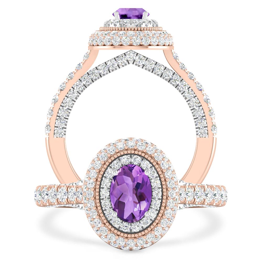 Rose Gold - Amethyst