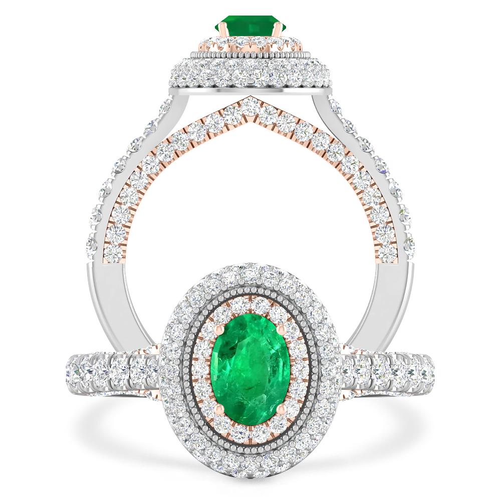 White Gold - Emerald