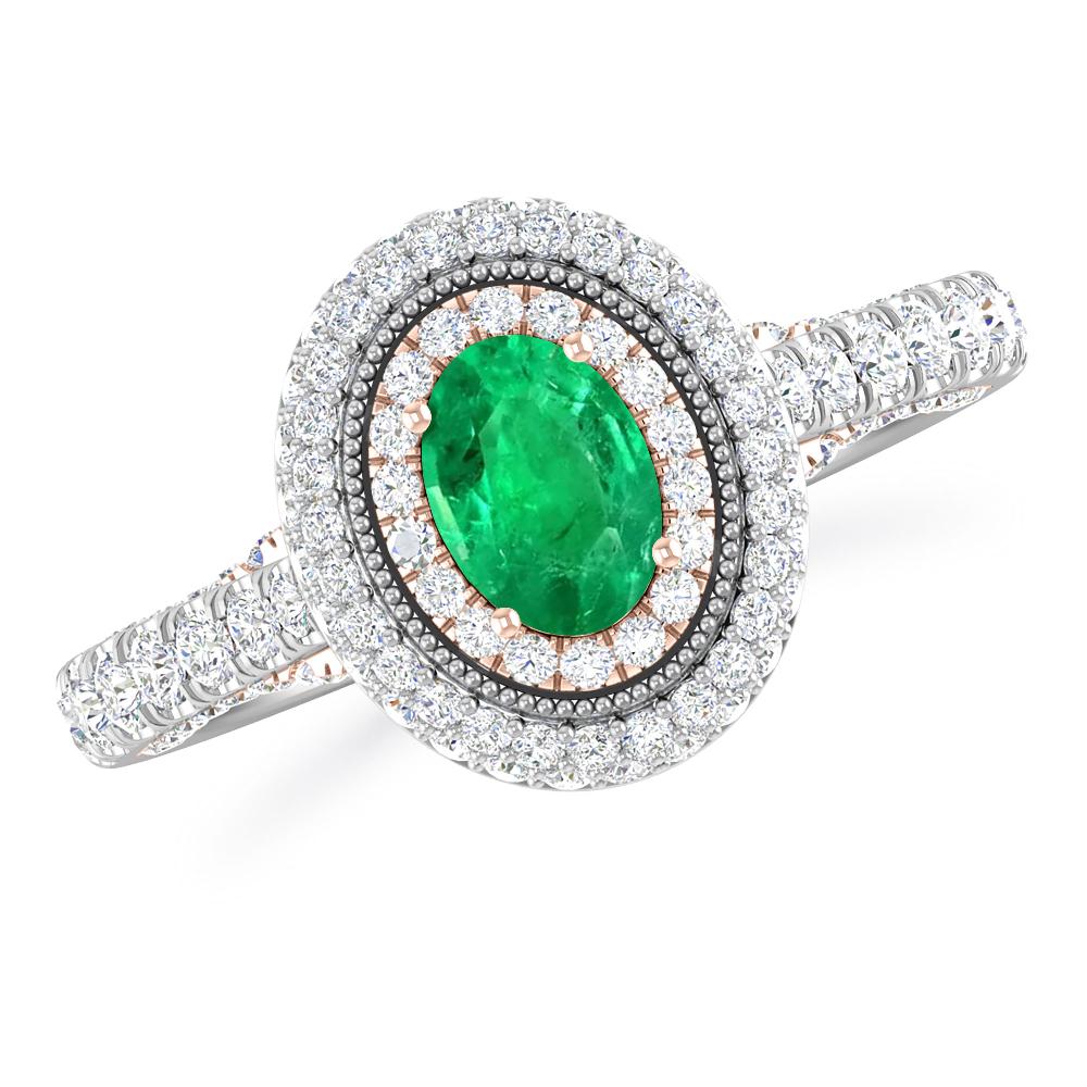 White Gold - Emerald