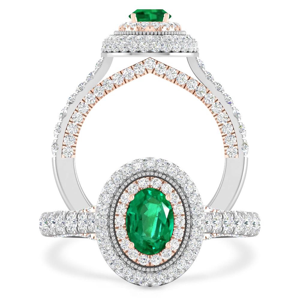 White Gold - Emerald