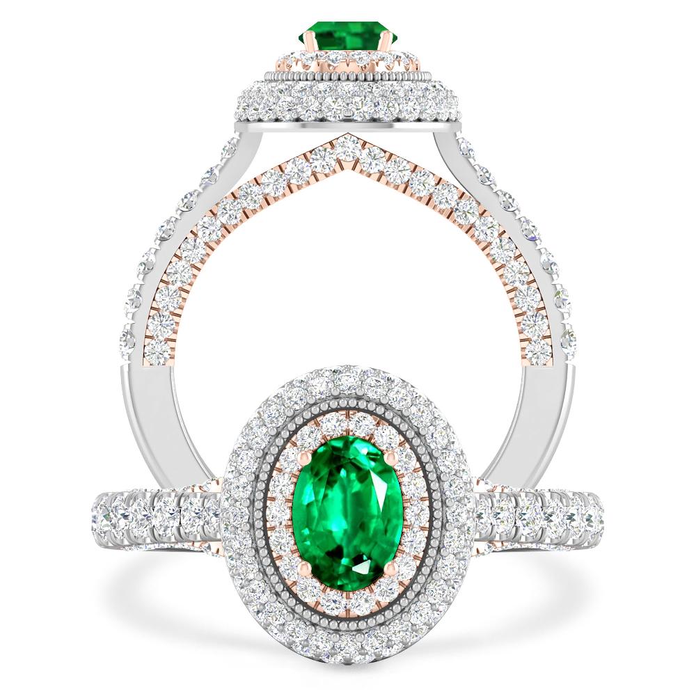 White Gold - Emerald